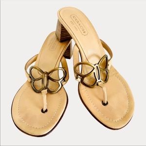 💗ISO💗 Coach Amara Butterfly Sandal 9.5/10